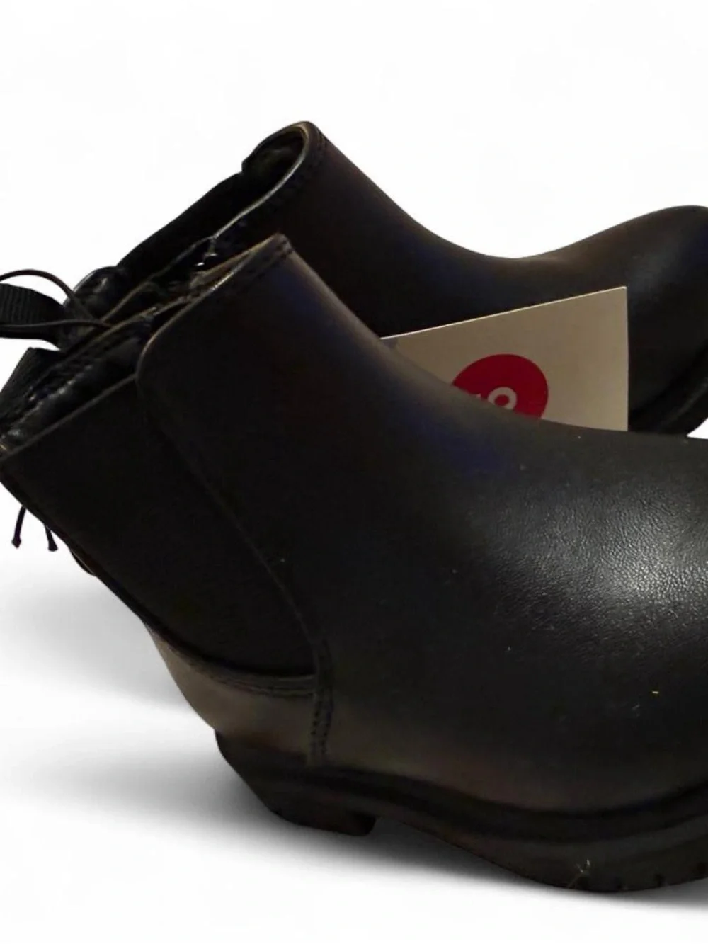 Cat & Jack Toddler NWT Chelsea Ankle Boots Size 5 Black Lug Sole Preppy